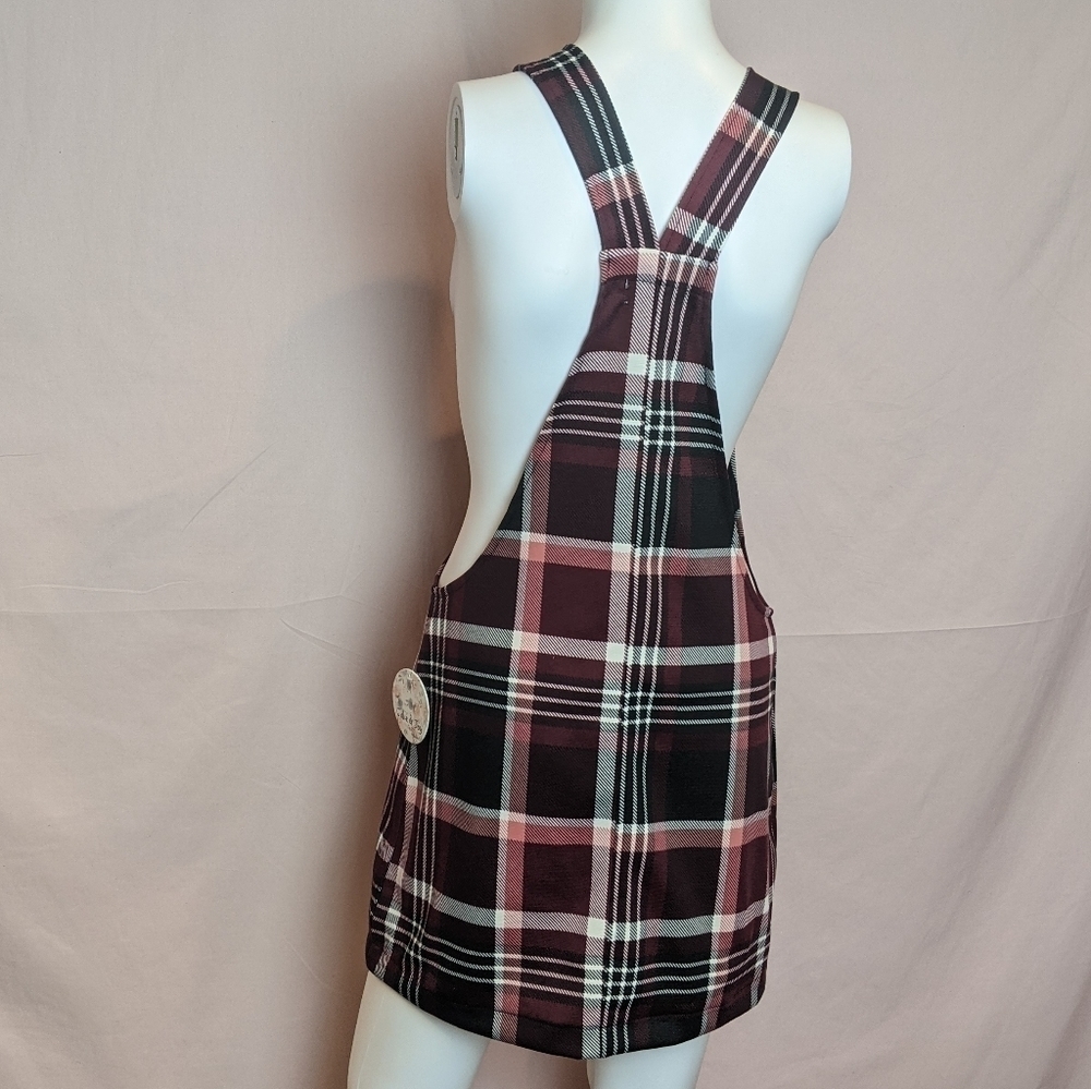 Jolie & Joy Plaid Pinafore Dress - Picture 5 of 7